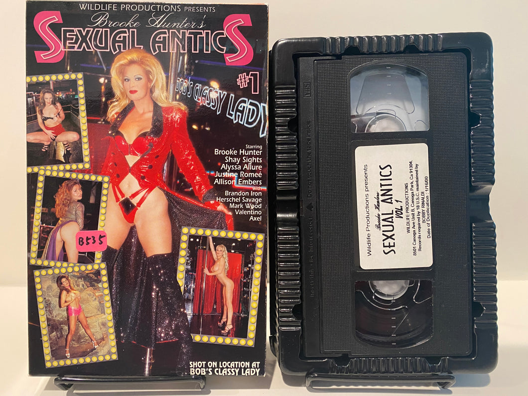 Sexual Antics #1 Big Box VHS