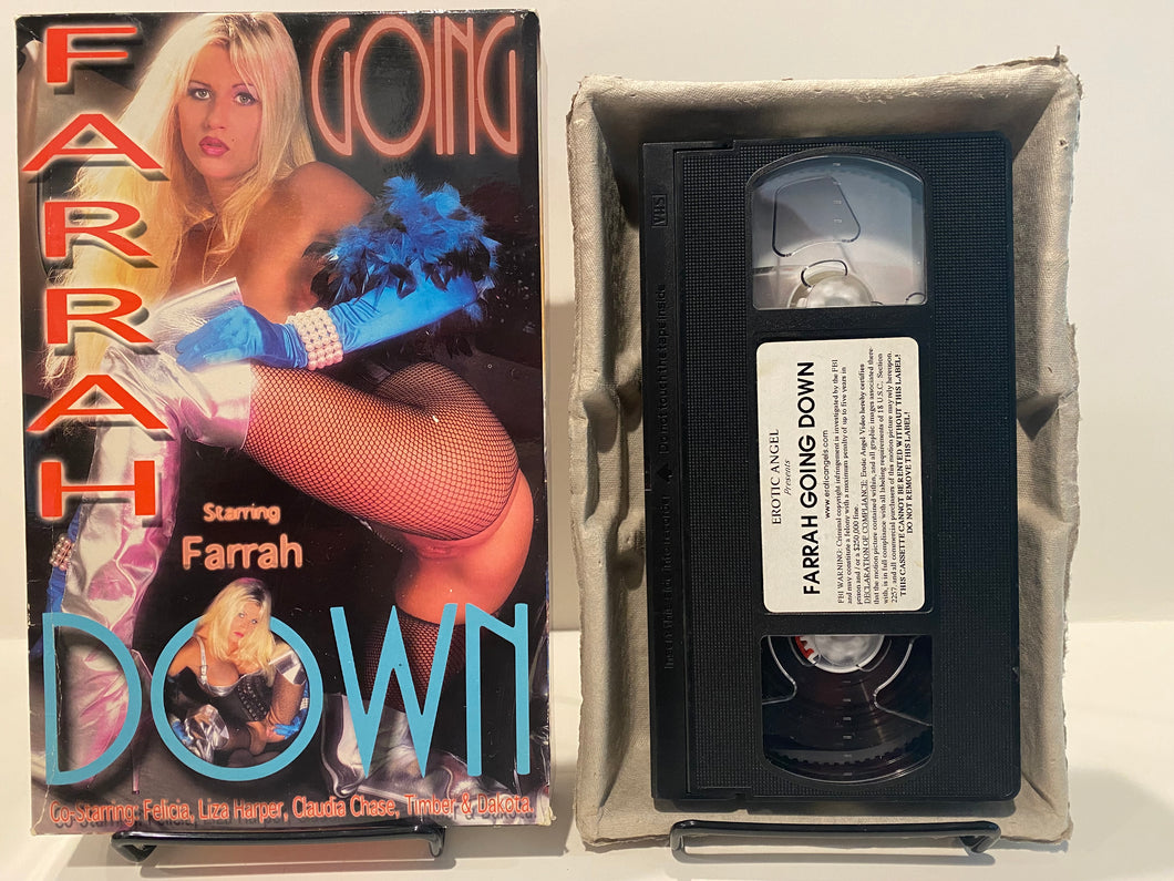 Farrah Going Down Big Box VHS