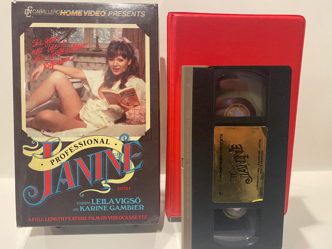 Professional Janine Big Box VHS