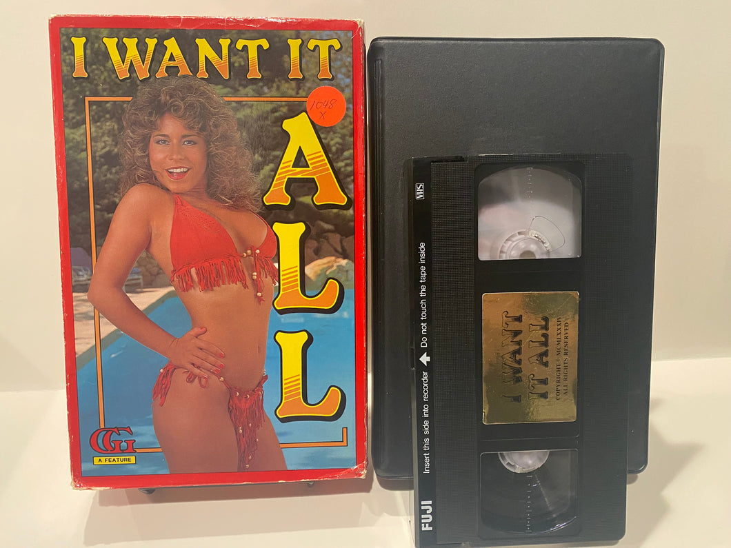 I Want It All Big Box VHS