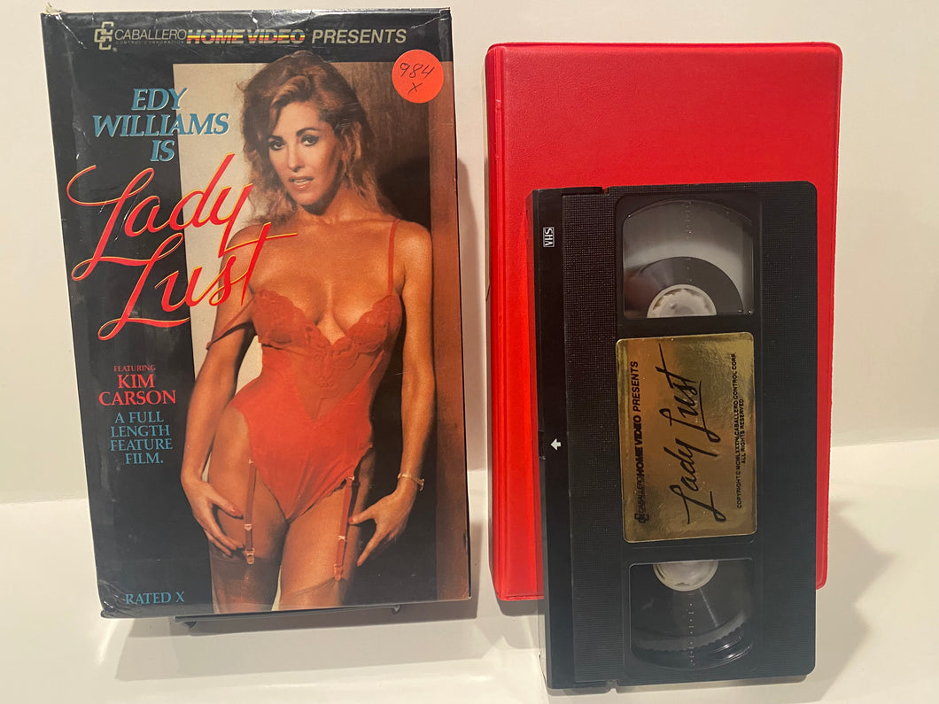 Lady Lust Big Box VHS