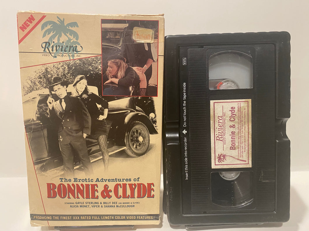 Erotic Adventures of Bonnie & Clyde Big Box VHS