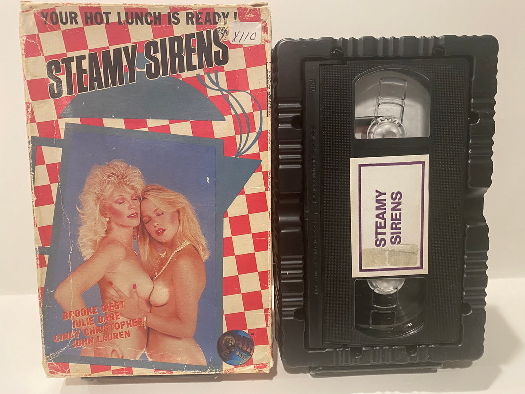 Steamy Sirens Big Box VHS