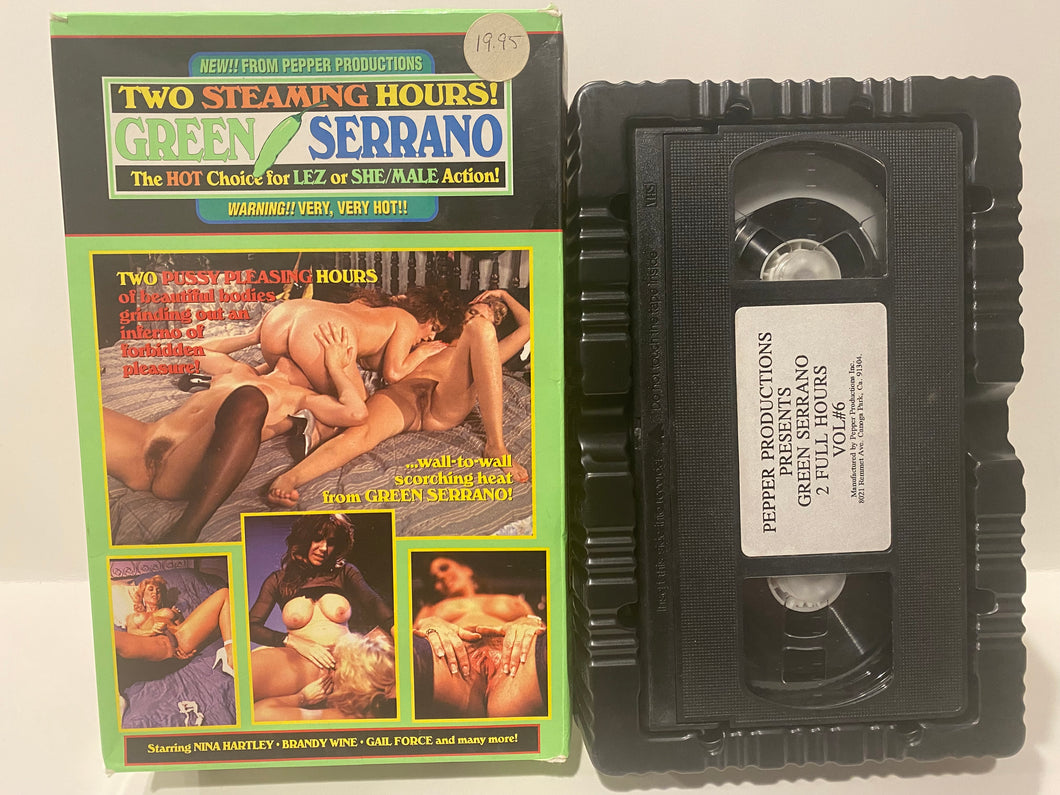 Green Serrano Pepper Volume 6 Big Box VHS